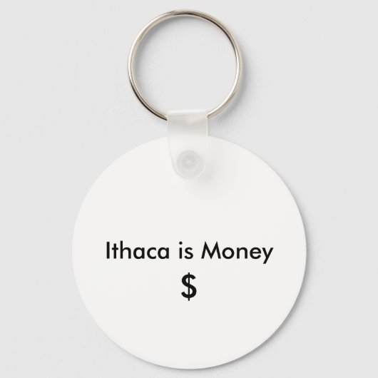 Ithaca is Money, $ Sleutelhanger (Voorkant)