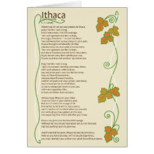 Ithaca-kaart - Blank binnenin