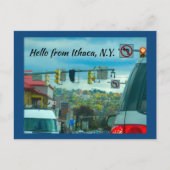 ITHACA NEW YORK  BRIEFKAART (Voorkant)