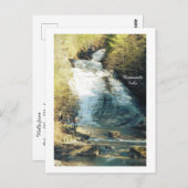 ITHACA NEW YORK BUTTERMILK FALLS BRIEFKAART (Voorkant / Achterkant)