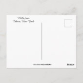 ITHACA NEW YORK BUTTERMILK FALLS BRIEFKAART (Achterkant)