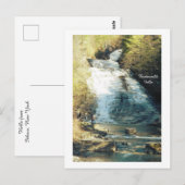 ITHACA NEW YORK BUTTERMILK WATerval Briefkaart (Voorkant / Achterkant)