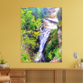 ITHACA NEW YORK CASCADILA GORGE CANVAS AFDRUK (Insitu (Woonkamer))