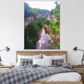 ITHACA NEW YORK GORGE CANVAS AFDRUK (Insitu (Slaapkamer))