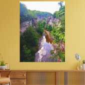 ITHACA NEW YORK GORGE CANVAS AFDRUK (Insitu (Woonkamer))