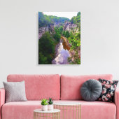 ITHACA NEW YORK GORGE CANVAS AFDRUK (Insitu (Woonkamer))
