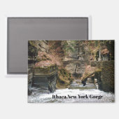 ITHACA NEW YORK GORGE   MAGNEET (Voorkant / Achterkant)