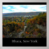 ITHACA NEW YORK GORGE poster (Voorkant)