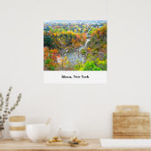 ITHACA NEW YORK GORGE poster (Keuken)