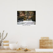 ITHACA NEW YORK GORGE Poster (Keuken)