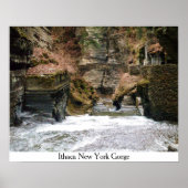 ITHACA NEW YORK GORGE Poster (Voorkant)