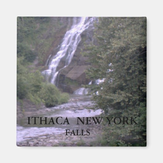 ITHACA, NEW YORK HERFST magnet (Voorkant)