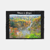 ITHACA NEW YORK KLOOF FLEECE DEKEN (Voorkant (Horizontaal))