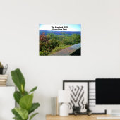 ITHACA NEW YORK OVERLOOK WALL POSTER (Thuiskantoor)