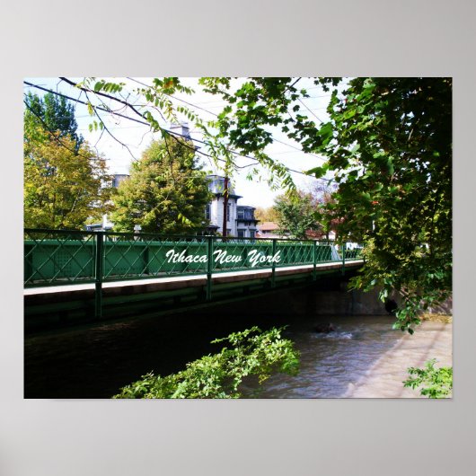 ITHACA NEW YORK poster (Voorkant)