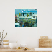 ITHACA NEW YORK  POSTER (Keuken)