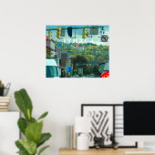 ITHACA NEW YORK poster (Thuiskantoor)