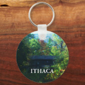 ITHACA, NEW YORK sleutelhanger (Voorkant)
