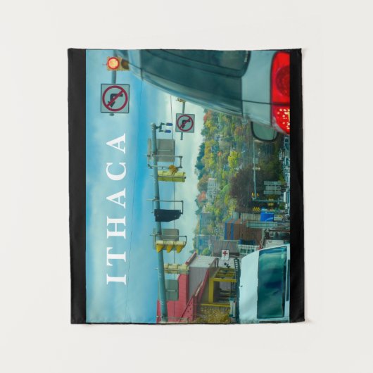 ITHACA NEW YORK WANDKLEED (Voorkant)