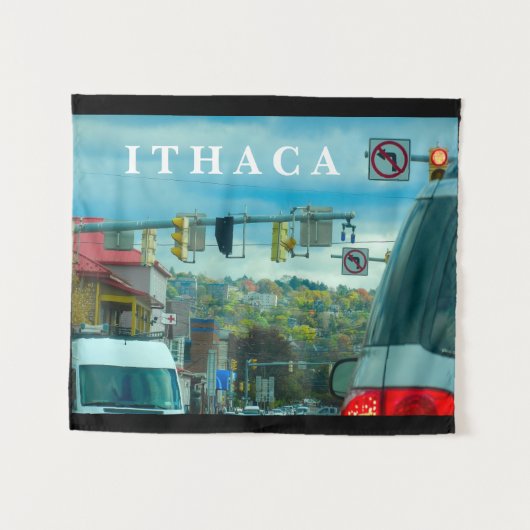 ITHACA NEW YORK WANDKLEED (Voorkant (horizontaal))