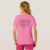 Ithaca, New YorkMy Home Town T-shirt (Achterkant volledig)