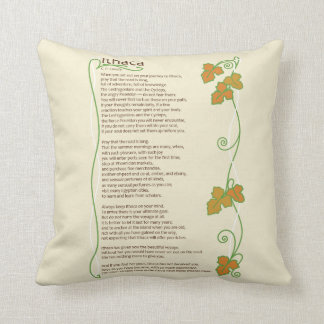 Ithaca Poem Inspirerend Sierkussen