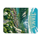 Ithaca USA Magneet (Horizontaal)
