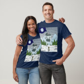 Ithaqua Weird Horror Kunst T-shirt (Unisex)