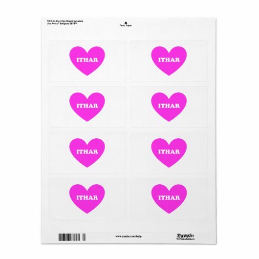 Ithar Etiket (Full Sheet)