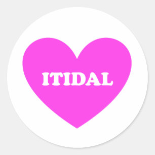 Itidal Ronde Sticker