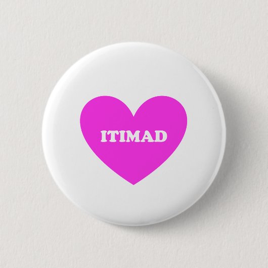 Itimad Ronde Button 5,7 Cm (Voorkant)