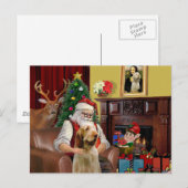 Itlaian Spinone Feestdagenkaart (Voorkant / Achterkant)