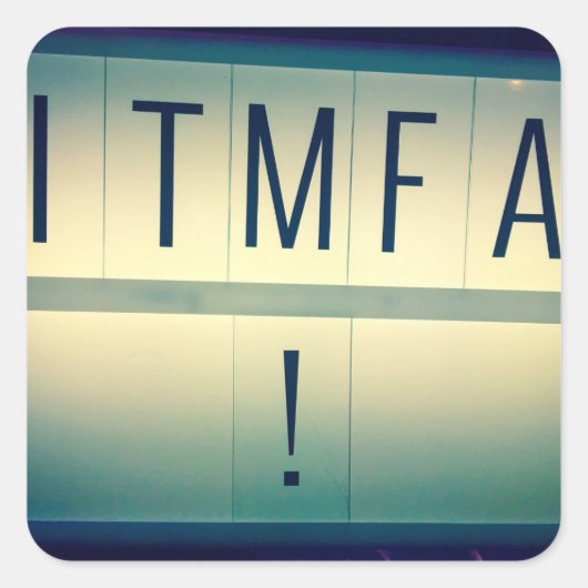 ITMFA (Impeach the...) stickers (Voorkant)
