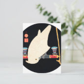 Ito Jakuchu A White Macaw Briefkaart (Staand voorkant)