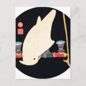 Ito Jakuchu A White Macaw Briefkaart (Voorkant)