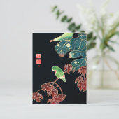 Ito Jakuchu de Paroquet Briefkaart (Staand voorkant)