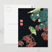 Ito Jakuchu de Paroquet Briefkaart (Voorkant / Achterkant)