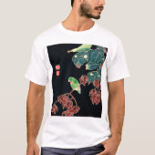 Ito Jakuchu de Paroquet T-shirt (Voorkant)