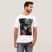 Ito Jakuchu de Paroquet T-shirt (Voorkant volledig)