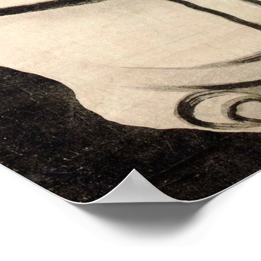 Ito Jakuchu Elephant Poster (Hoek)