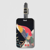 Ito Jakuchu Golden Pheasant in de sneeuw Bagagelabel (Voorkant (verticaal))