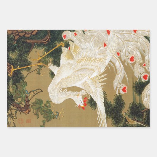 Itō Jakuchü Inpakpapier Vel (Voorkant)