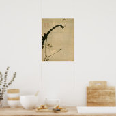 Ito Jakuchu Plum Blossom Poster (Keuken)