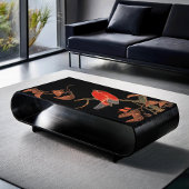 Ito Jakuchu rode papegaai op boomtak Circa 1900 Tissuepapier