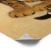 Ito Jakuchu Tiger Poster (Hoek)