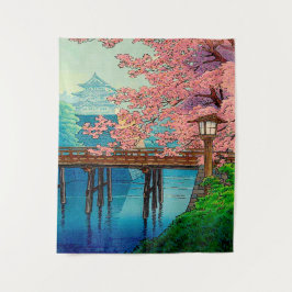 Ito Yuhan's  kasteel en Cherry Blossom Wandkleed