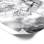 Ito's Dragon Print Foto Afdruk (Hoek)