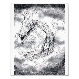 Ito's Drakenprint Foto Afdruk