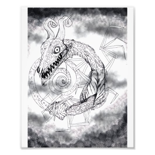 Ito's Drakenprint Foto Afdruk (Voorkant)