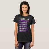 ITP Awareness Fighter ITP Warrior Ribbon T-shirt (Voorkant volledig)